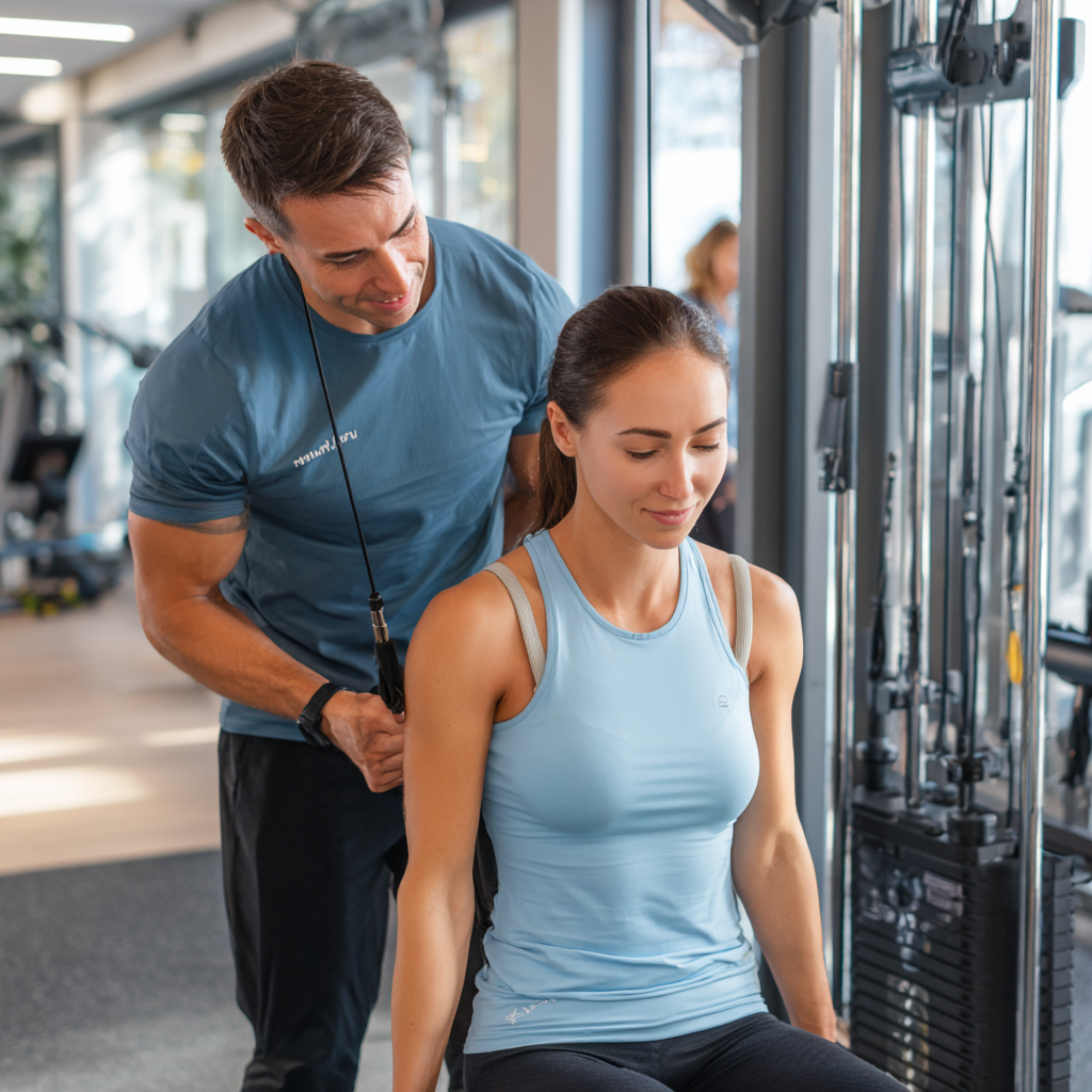 Coach personal specializat în fitness